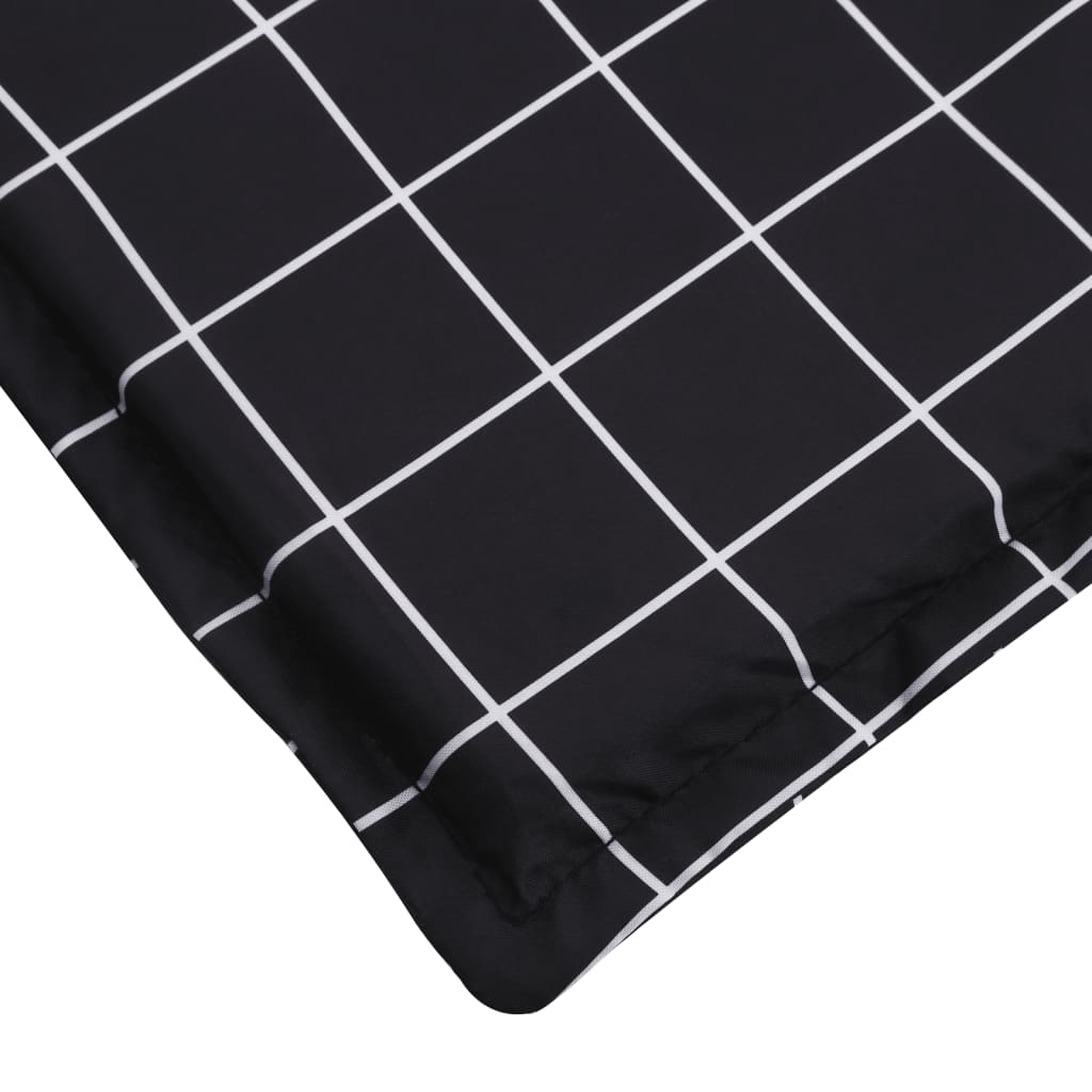 Liege-Kissen Blatt Blattmuster 200 x 70 x 3 cm Oxford-Stoff
