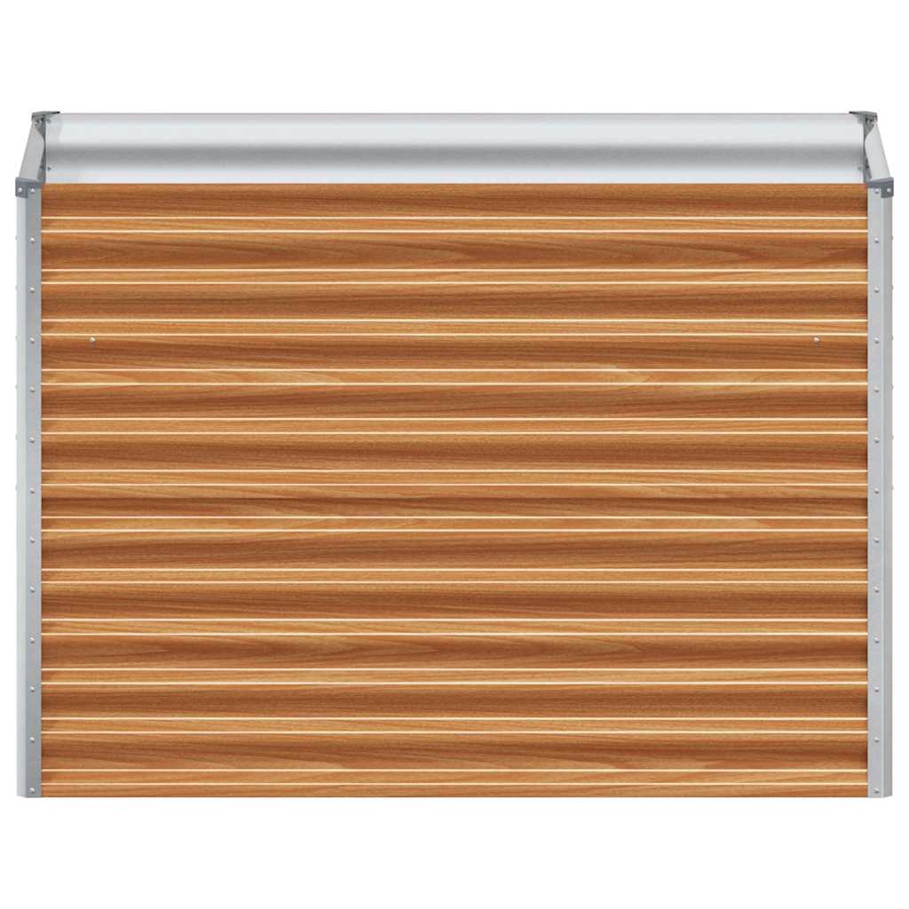 Garten-Hochbeet 100 x 50 x 36 cm Cortenstahl