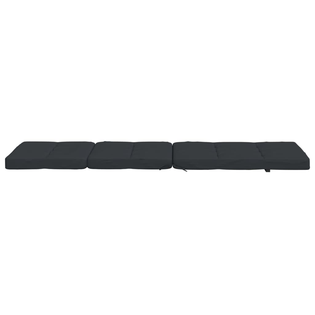 Liegestuhl-Auflagen 2 Stk. Creme Oxford-Gewebe