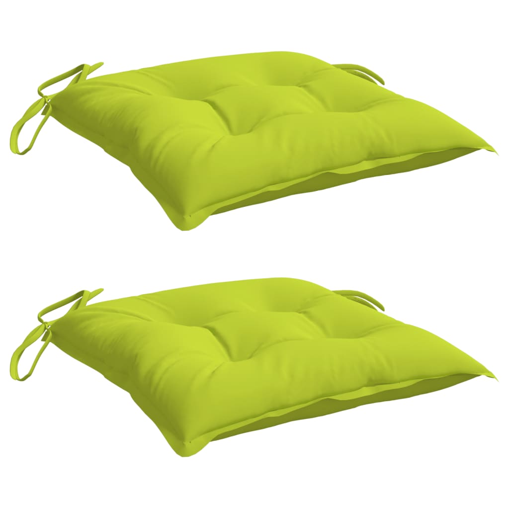 Stuhlkissen 4 Stk. Hellblau 40x40x7 cm Oxford-Gewebe