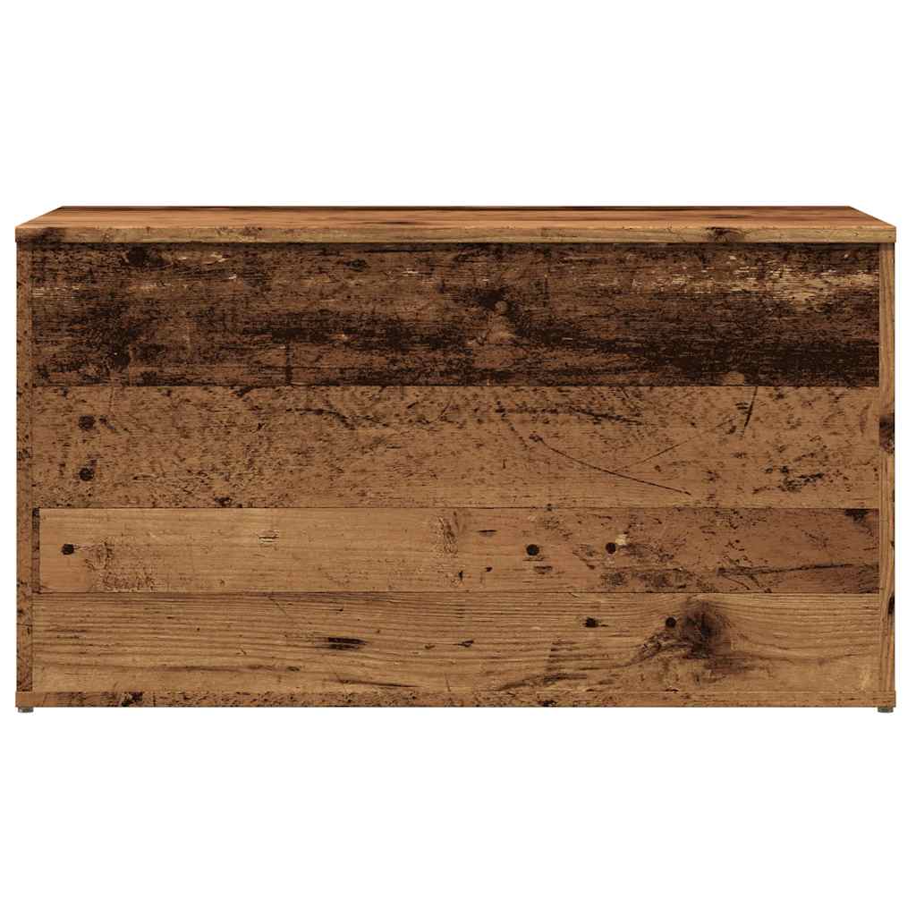 Aufbewahrungstruhe Weiß 84x42x46 cm Holzwerkstoff