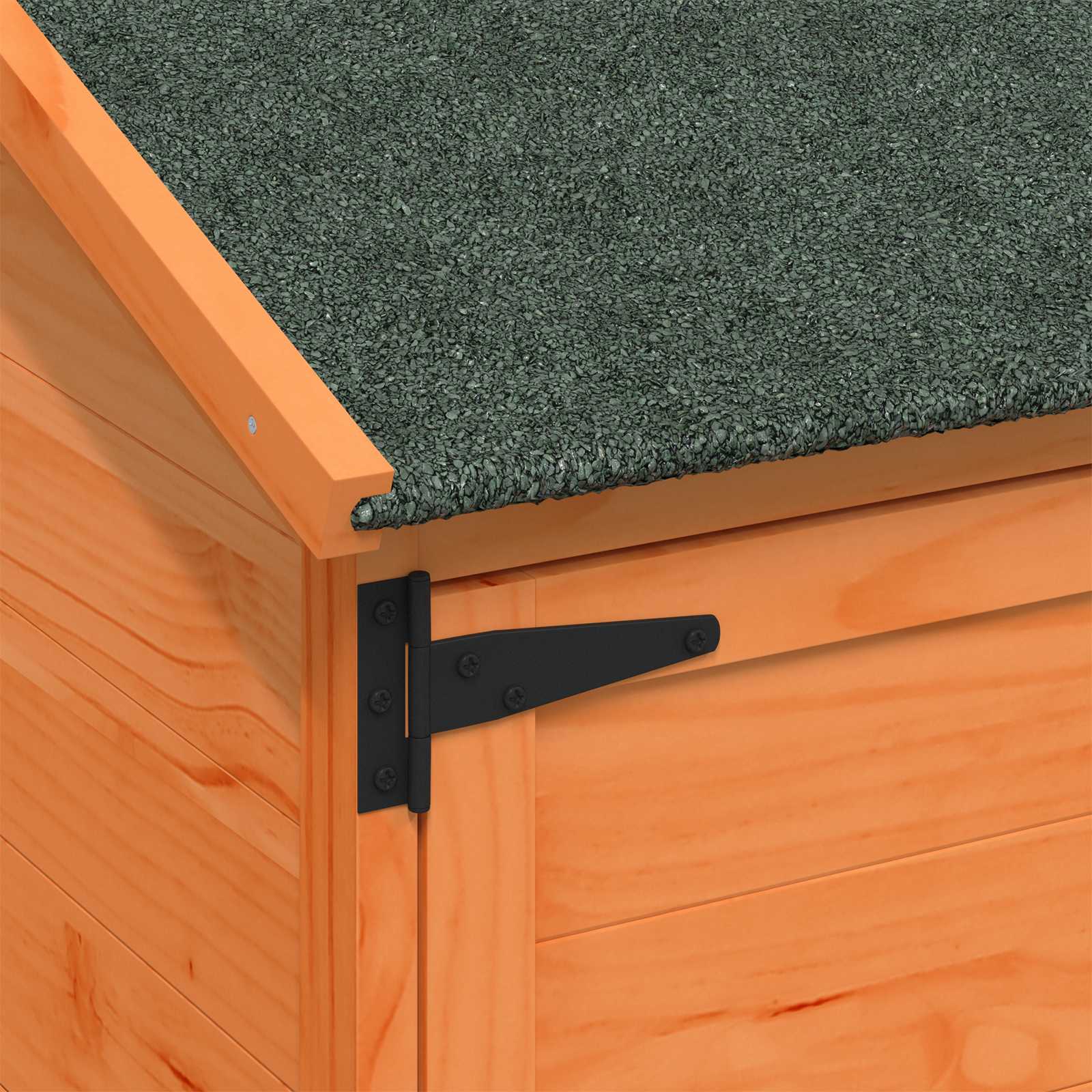 Gartenschuppen Natur 59 x 56 x 113,5 cm Massivholz aus Fichte