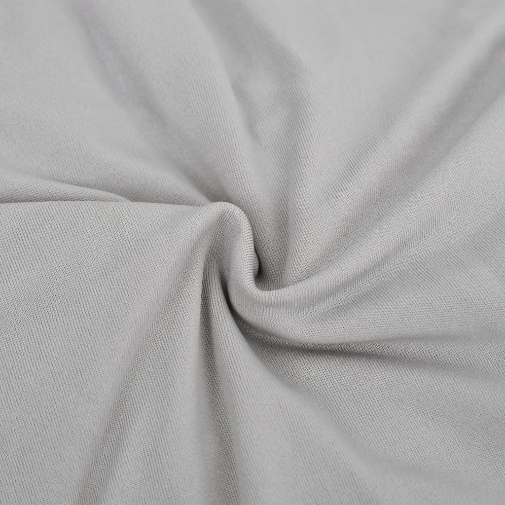 Stretch-Sofahusse Schwarz Polyester-Jersey