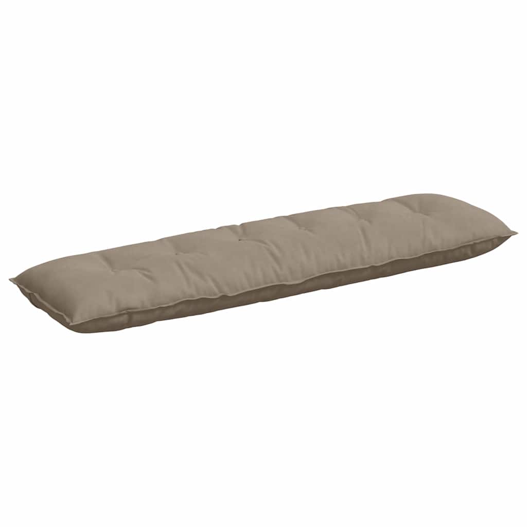Rückenkissen Taupe 50 x 45 cm Mikrofaserstoff