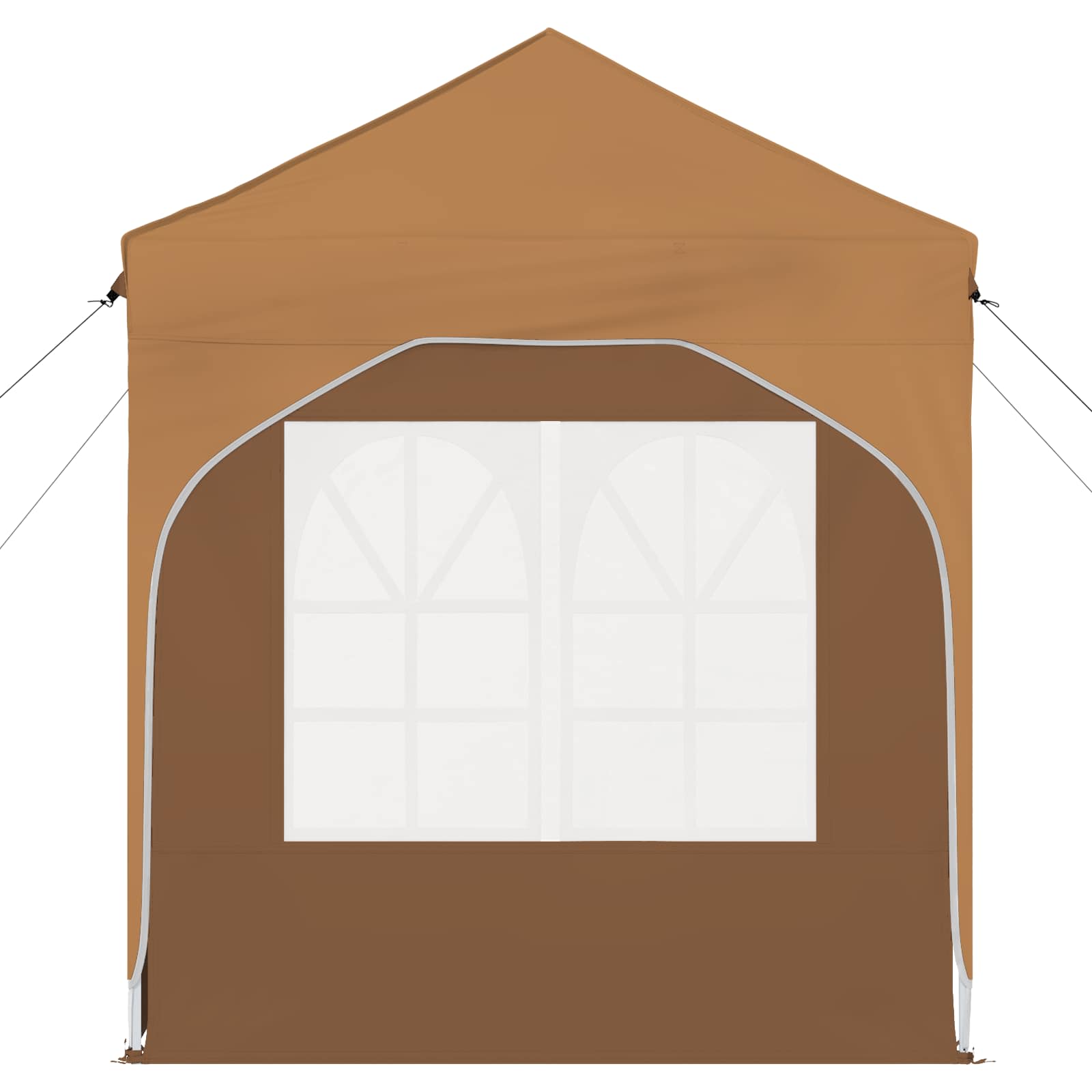 Pop-up Partyzelt 194 x 194 x 245 cm Creme
