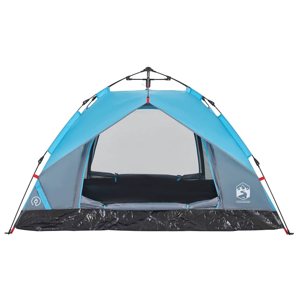 Kuppel-Campingzelt 2 Personen Grün Quick Release