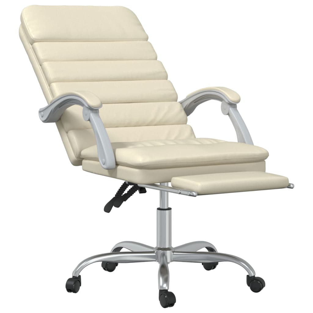 Bürostuhl mit Massagefunktion Schwarz Kunstleder