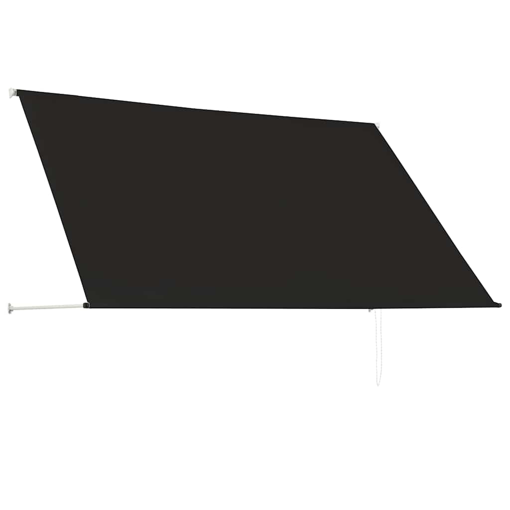 Einziehbare Markise 150×150 cm Blau und Weiß