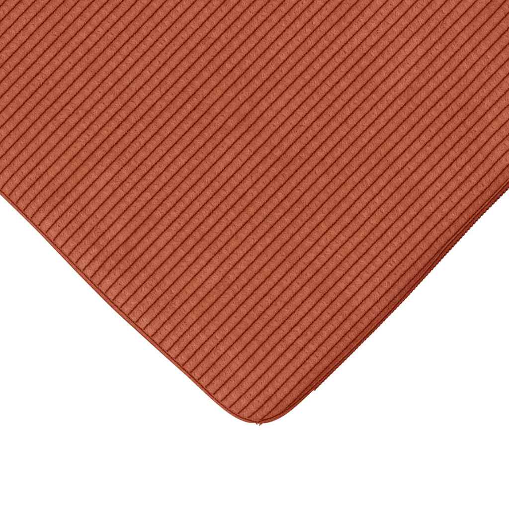 Sitzkissen 4 pcs Hellgrau 40 x 40 x 3 cm Cordstoff