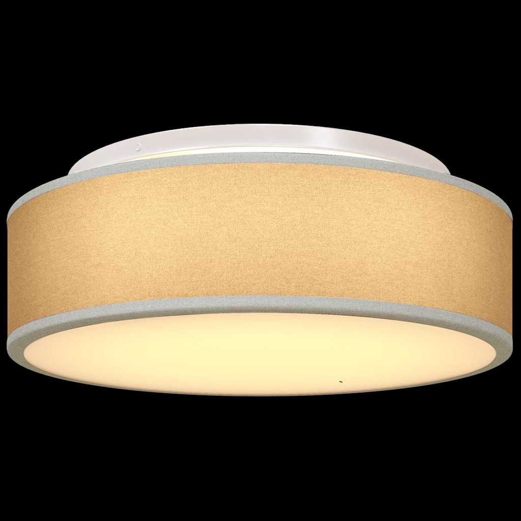 Deckenlampe mit Strahlern Schwarz 30 x 30 x 13,5 cm Stoff