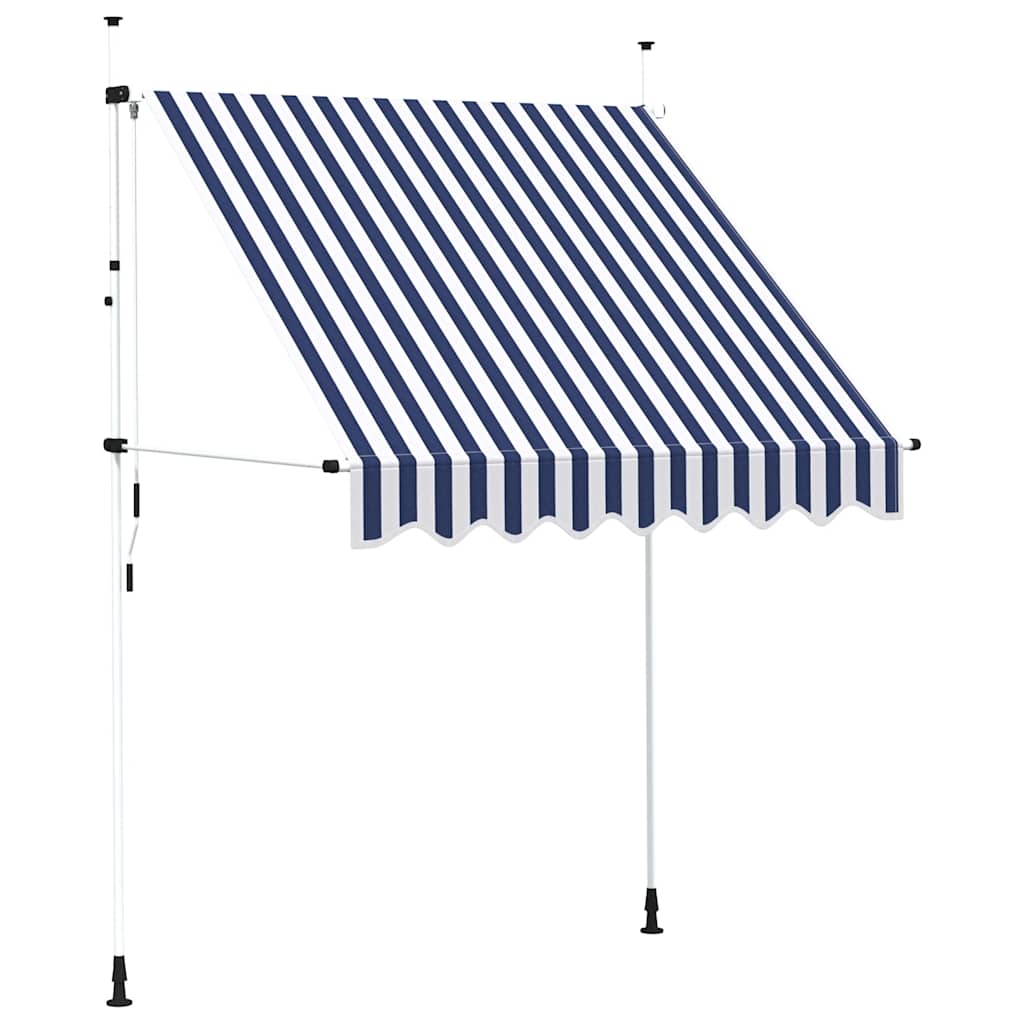 Einziehbare Markise Handbetrieben 150 cm Anthrazit