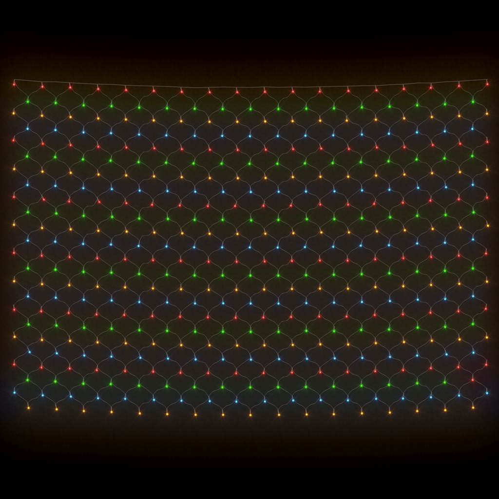 LED-Lichternetz Warmweiß 3x2 m 204 LEDs Indoor Outdoor