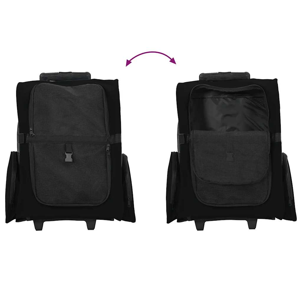 Trolley für Haustiere 3-in-1 Faltbar Beige