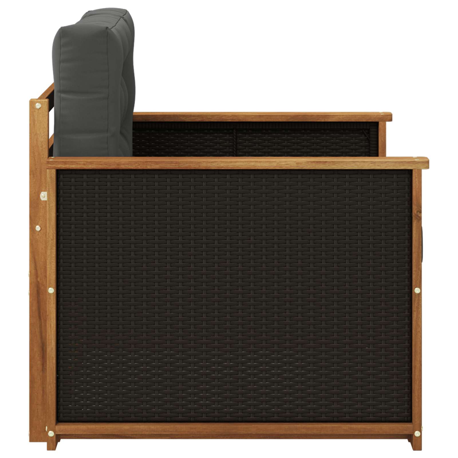 2 Stück Outdoor-Sofa Natur