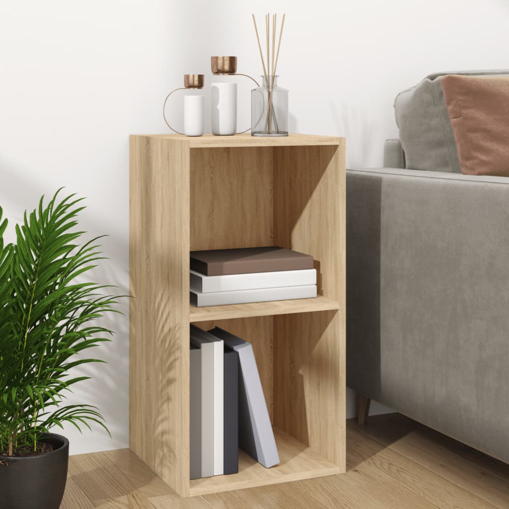 Schallplatten-Aufbewahrungsbox Weiß 71x34x36 cm Holzwerkstoff
