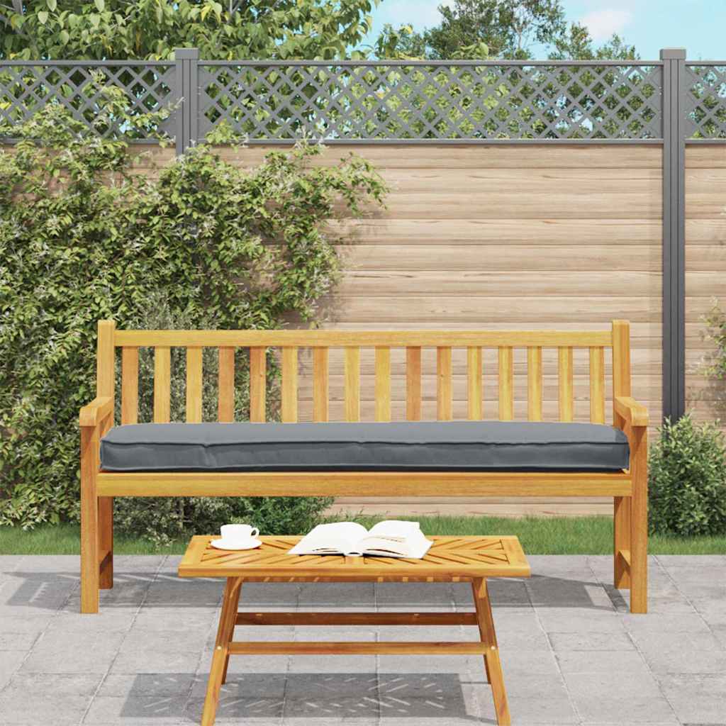 Palettenkissenset 2 pcs Anthrazit 200 x 40 x 8 cm Oxford-Gewebe