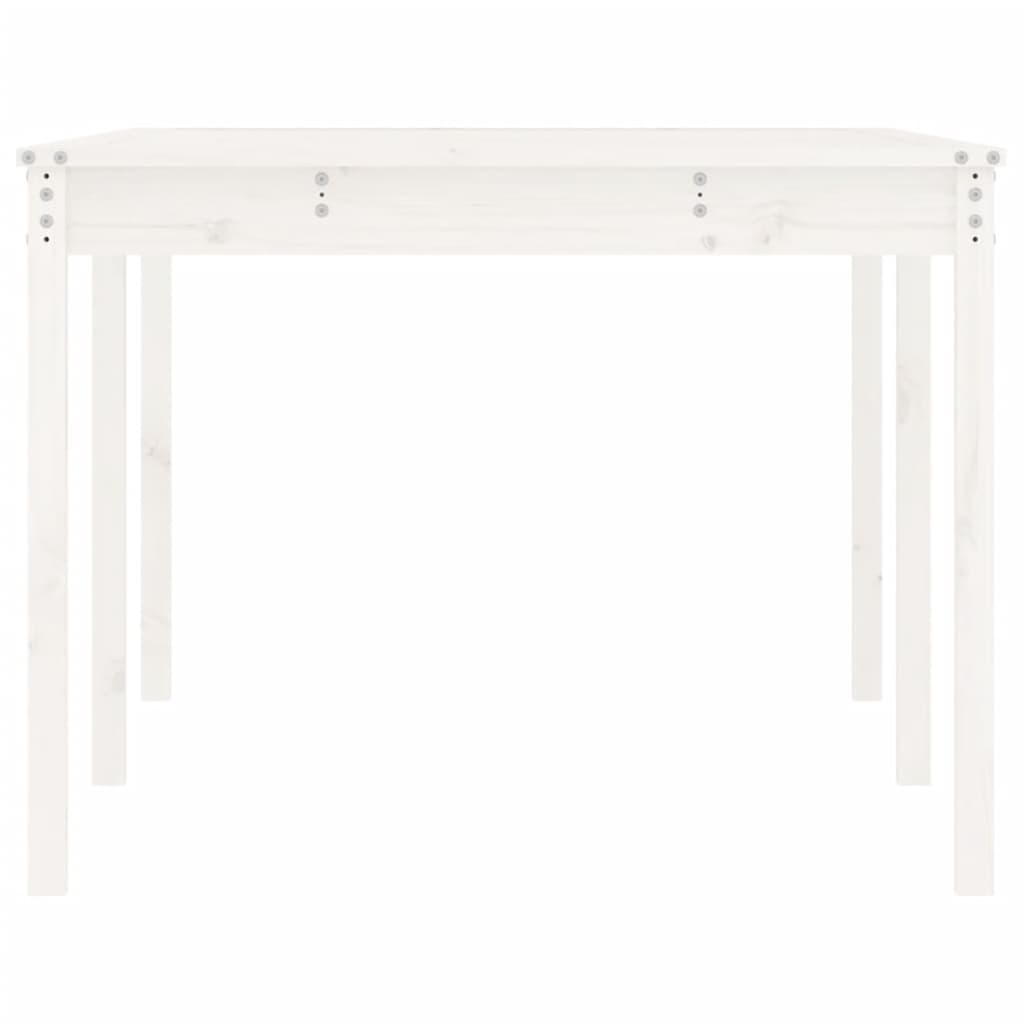 Gartentisch 82,5x82,5x76 cm Massivholz Kiefer