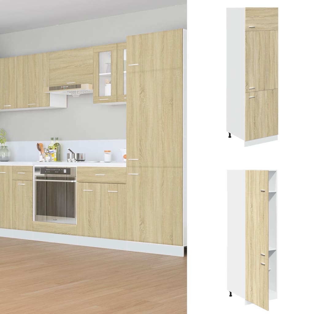 Unterschrank Lyon Weiß 60x46x81,5 cm Holzwerkstoff