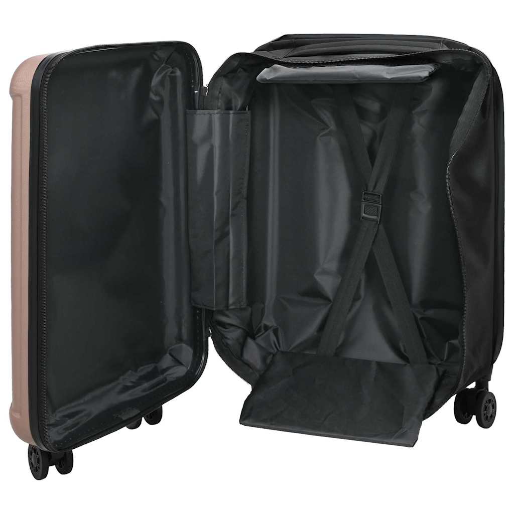Koffer mit Schloss Schwarz 34 x 23 x 55,5 cm ABS Kunststoff