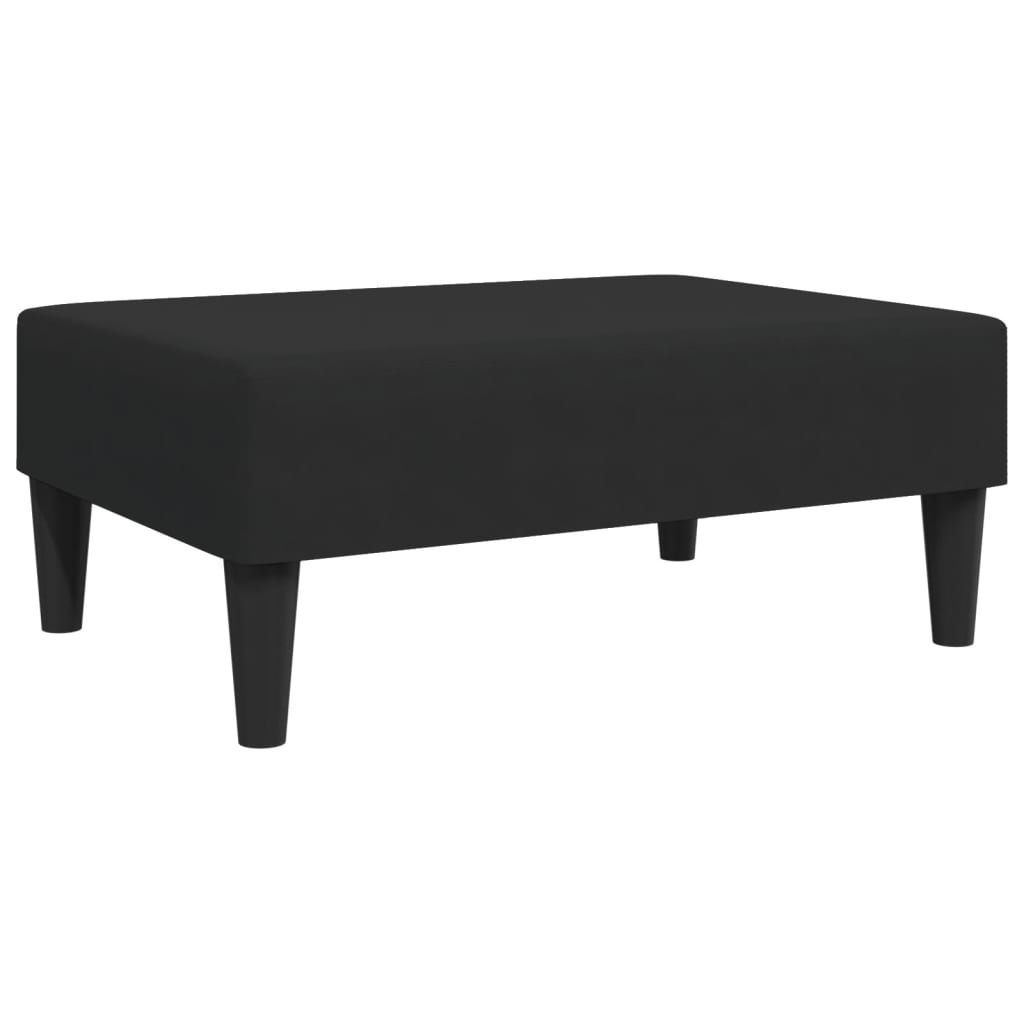 Fußhocker Blau 77x55x31 cm Samt