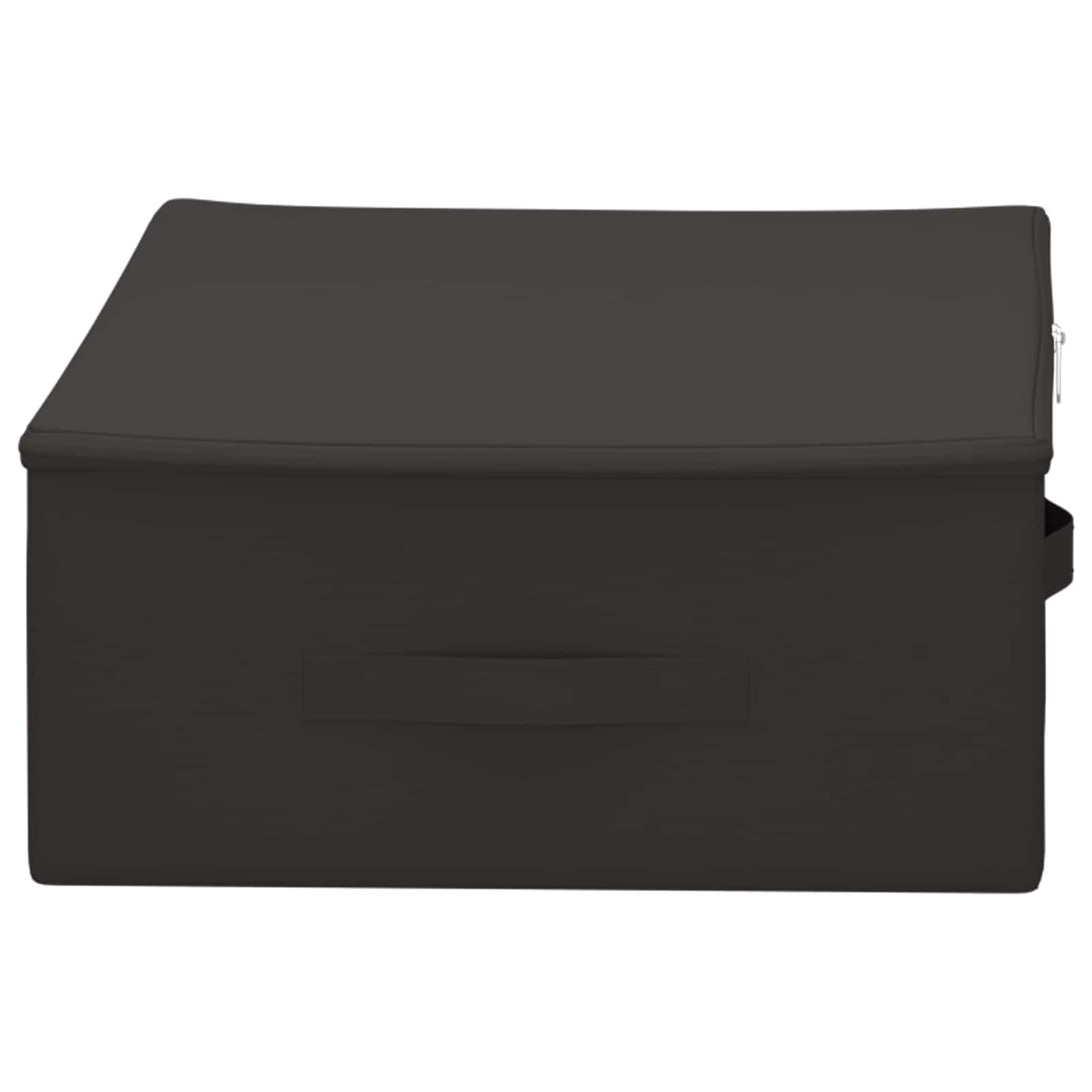 Aufbewahrungsbox Stoff 50x30x25 cm Anthrazit