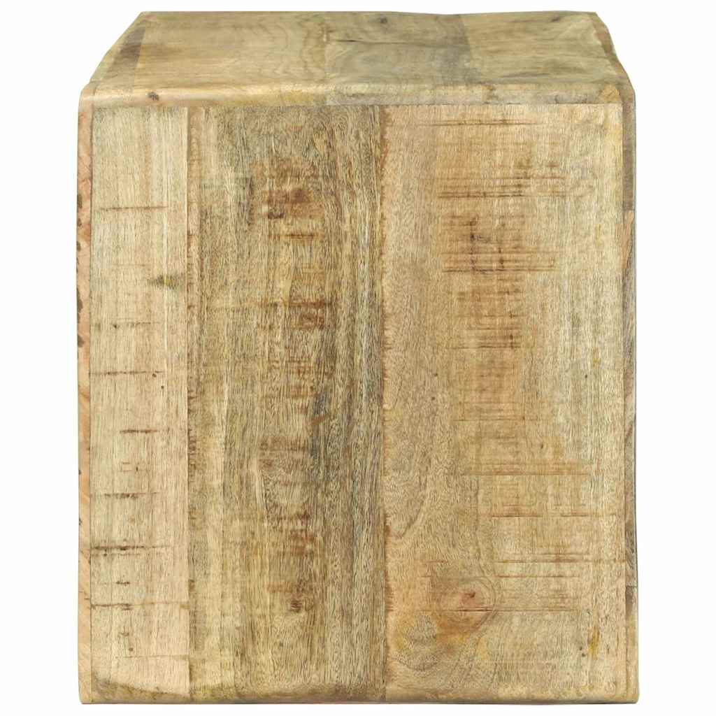 TV-Schränk mit Regal Braun 60 x 32 x 36 cm Massivholz Mango