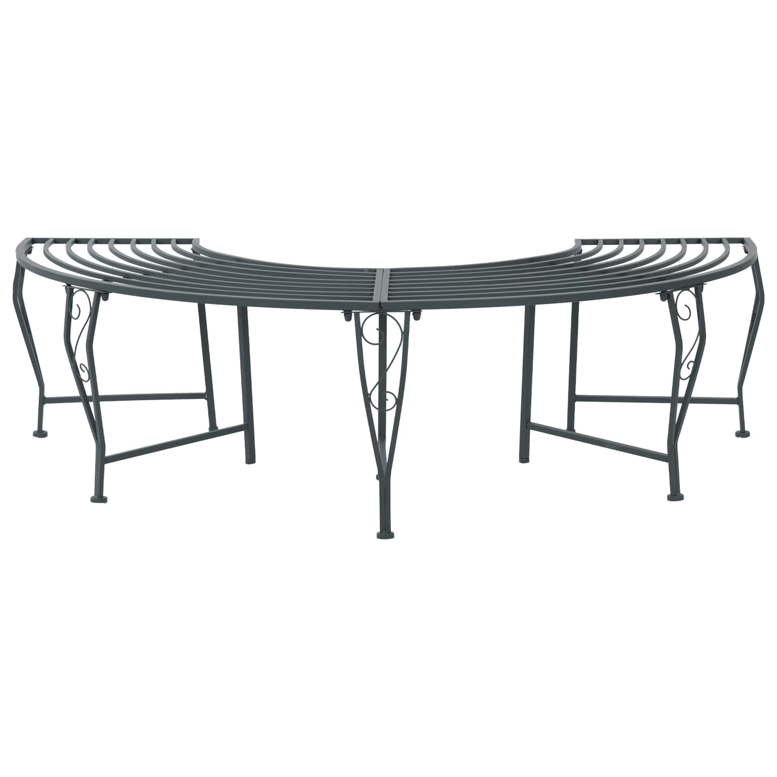 Baumbank 160 cm Stahl