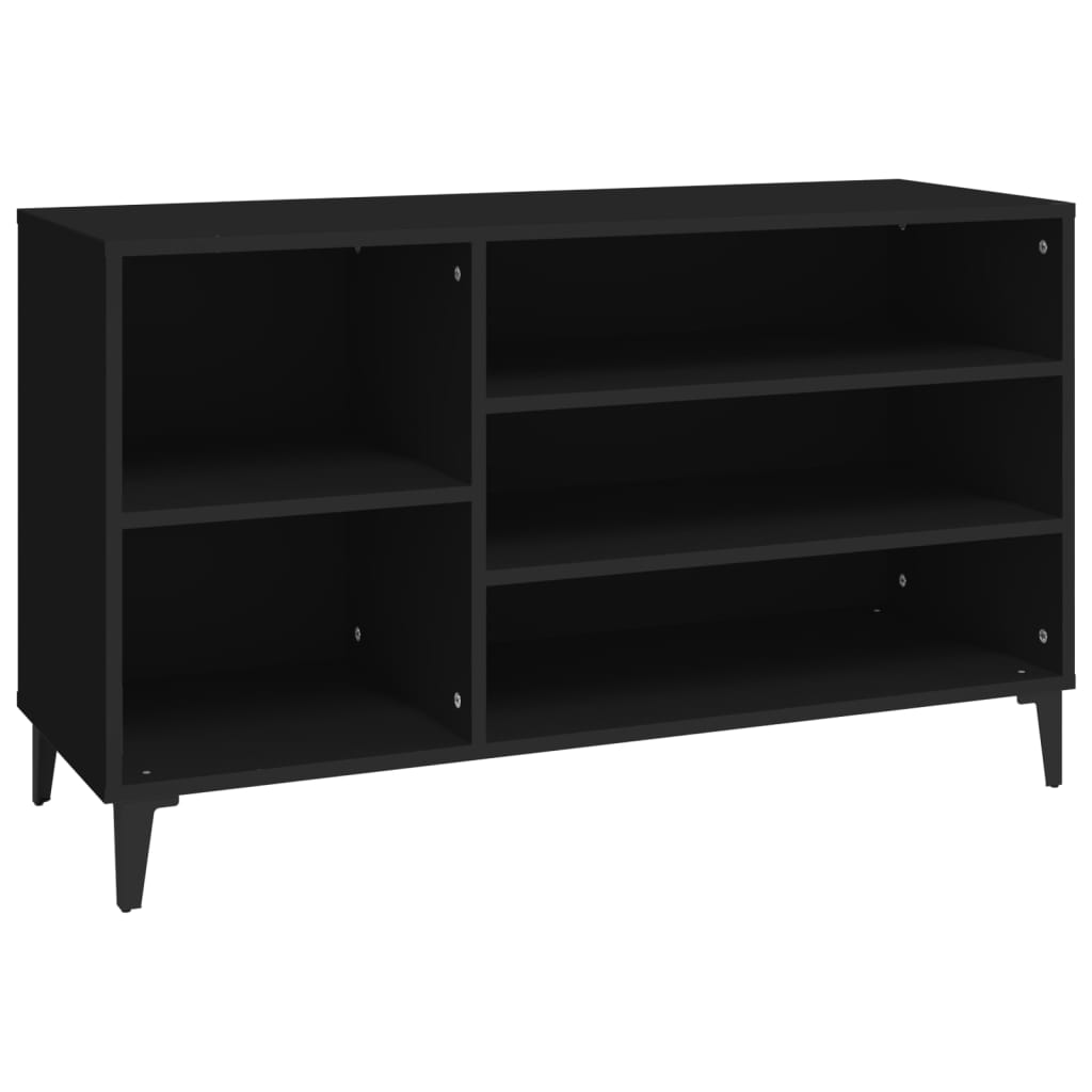Schuhregal Weiß 102x36x60 cm Holzwerkstoff