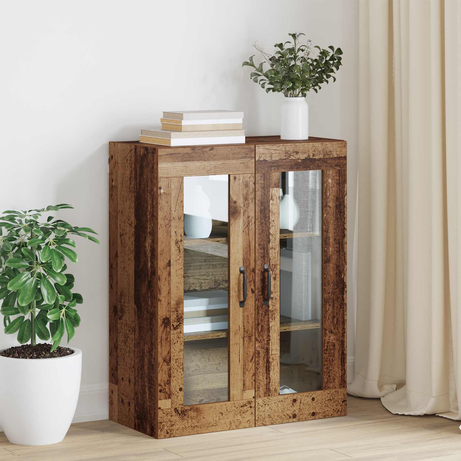 Hängeschrank Weiß 69,5x34x90 cm