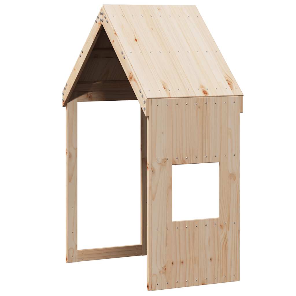 Dach für Kinderbett 60x89x134,5 cm Massivholz Kiefer