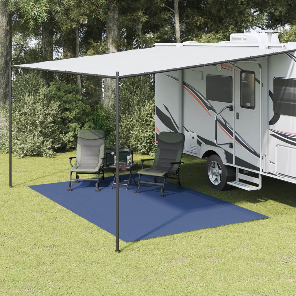 Zeltteppich Anthrazit 4x2 m