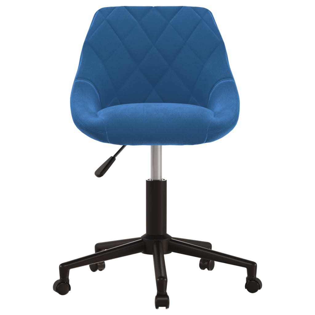 Bürostuhl Drehbar Creme Samt