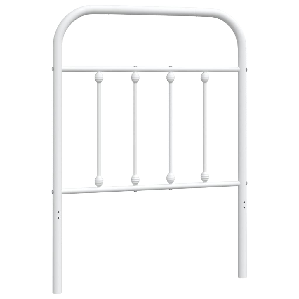 Ersatz-Kopfteil Metall Schwarz 75 cm