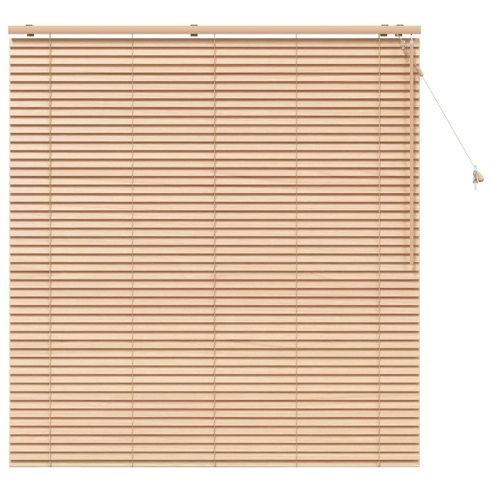 Jalousie Eichenoptik 40 x 130 cm 35 mm Massives Paulownia-Holz