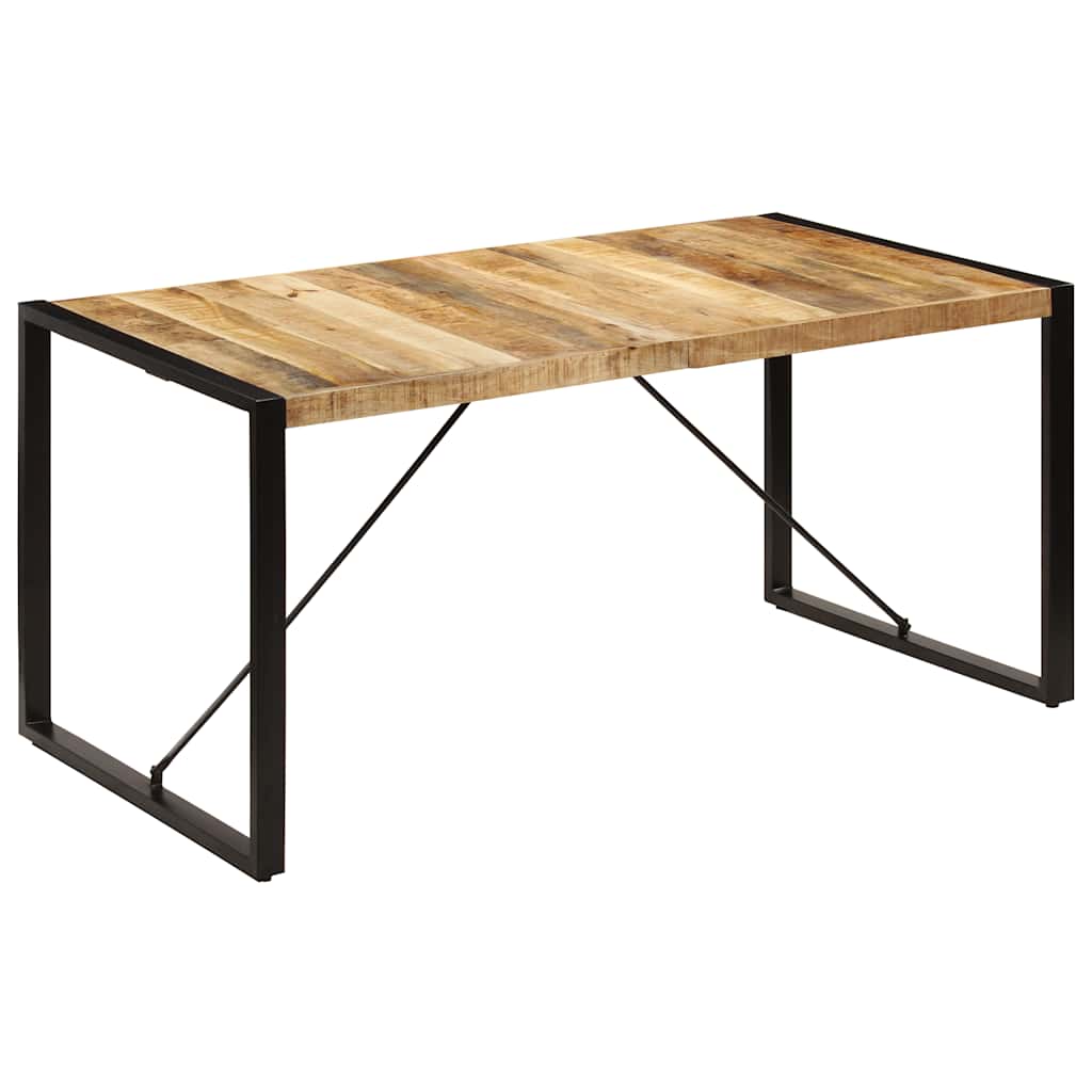Esstisch 220x100x75 cm Massivholz Akazie