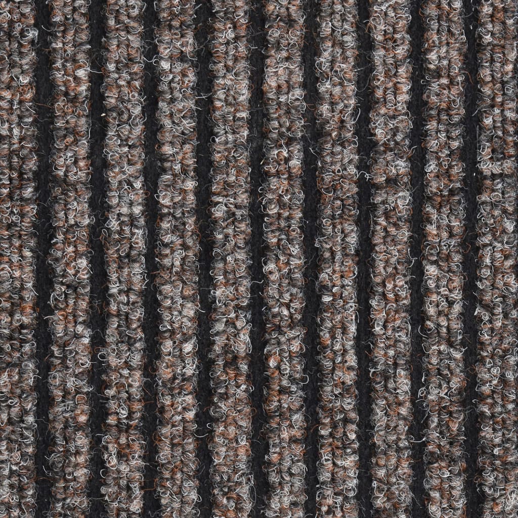 Fußmatte Gestreift Grau 60x80 cm