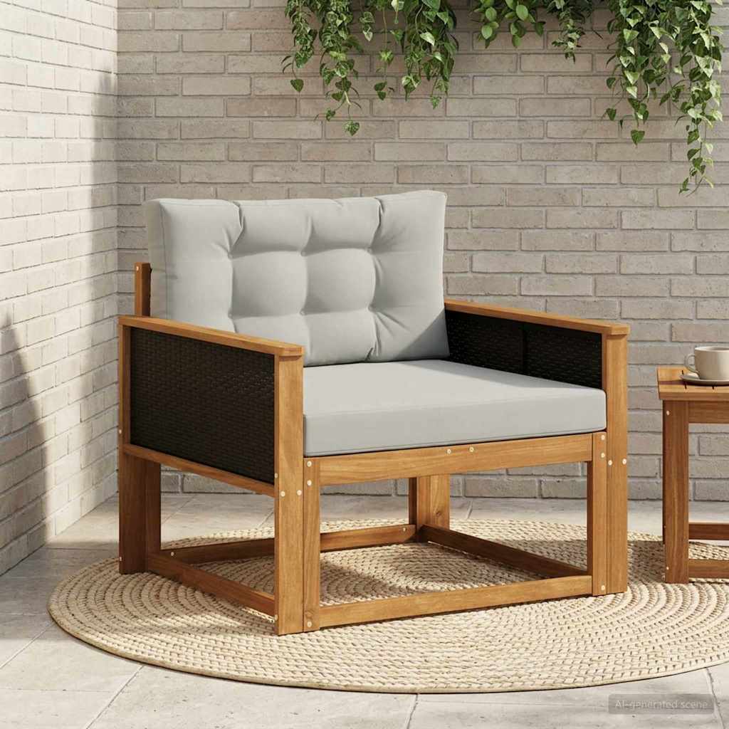 Outdoor Mittelsofa Natur