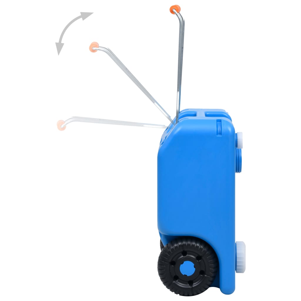 Camping-Wassertank mit Rollen 25 L Grau
