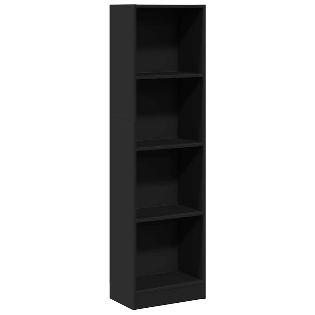 Bücherregal Weiß 40x24x75 cm Holzwerkstoff