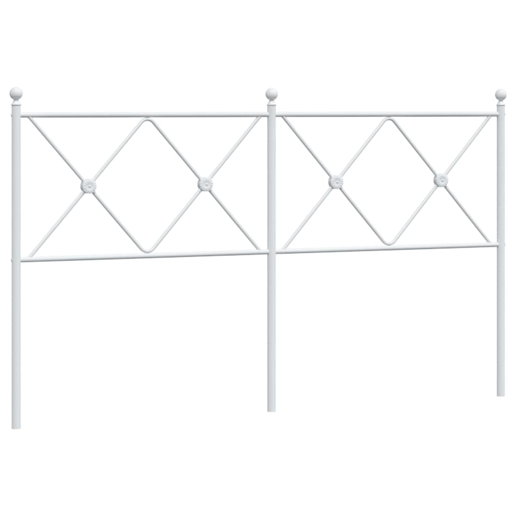 Ersatz-Kopfteil Metall Schwarz 75 cm