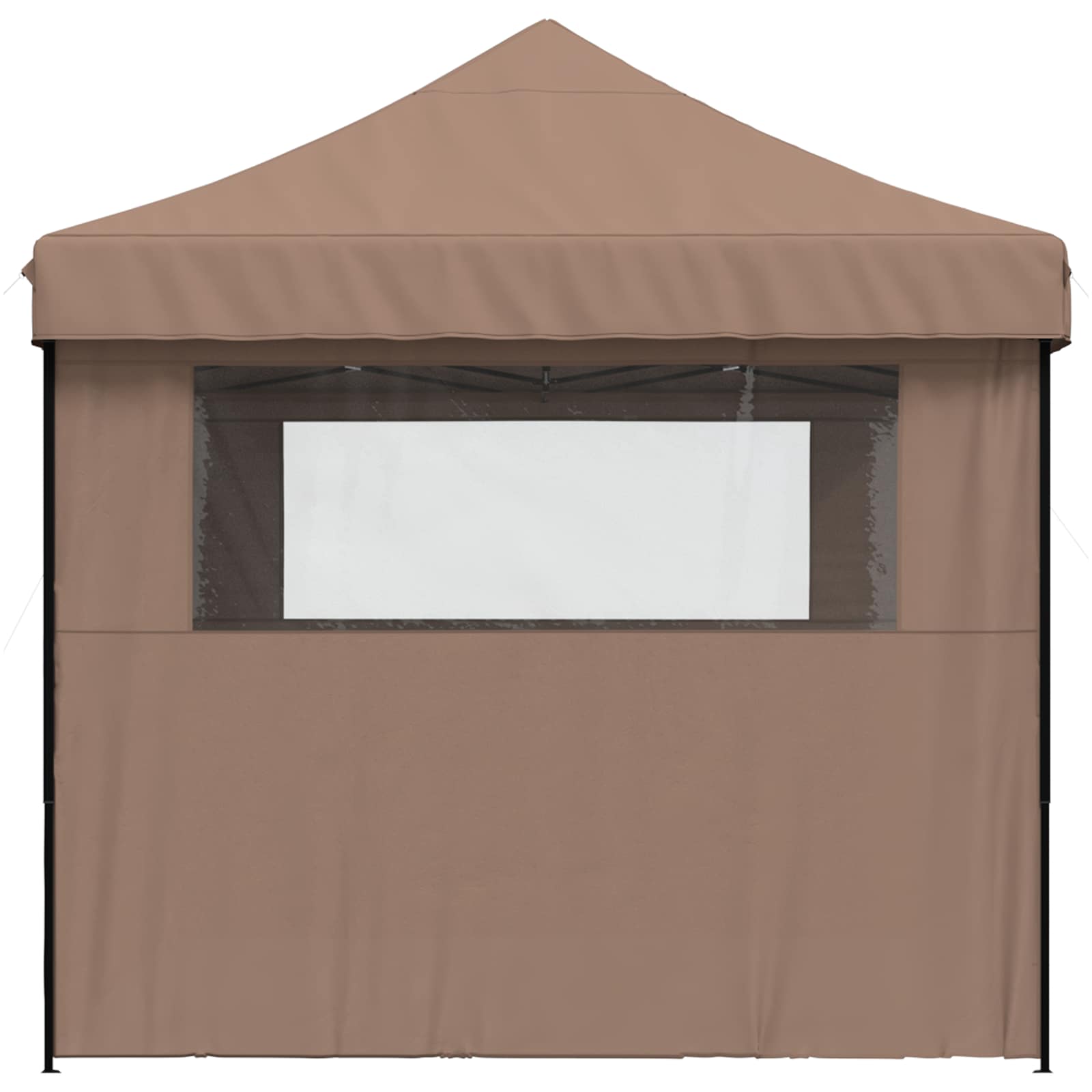 Partyzelt Faltbar Pop-Up Beige 410x279x315 cm