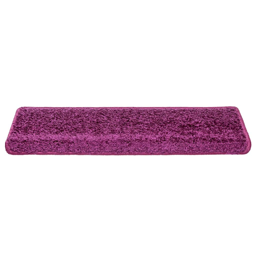Stufenmatten 15 Stk. 65x21x4 cm Grau Rechteckiger Rand