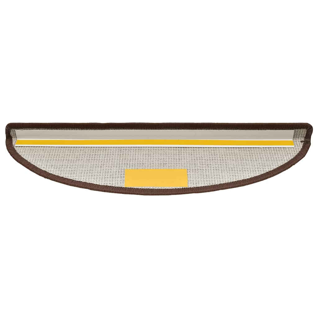 Stufenmatten 15 Stk. 56x17x3 cm Anthrazit Halbrund