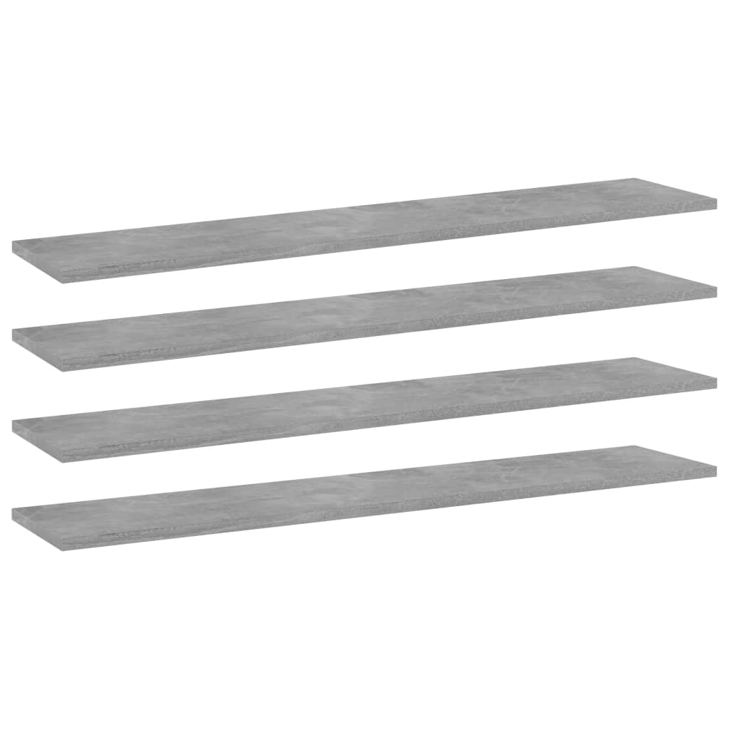 Bücherregal-Bretter 4 Stk. Weiß 40x10x1,5 cm Holzwerkstoff