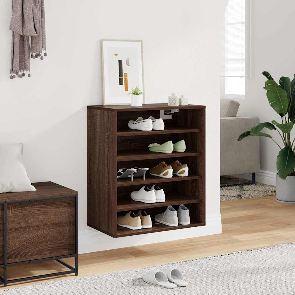 Schuhschrank Weiß 60x35x70 cm Holzwerkstoff