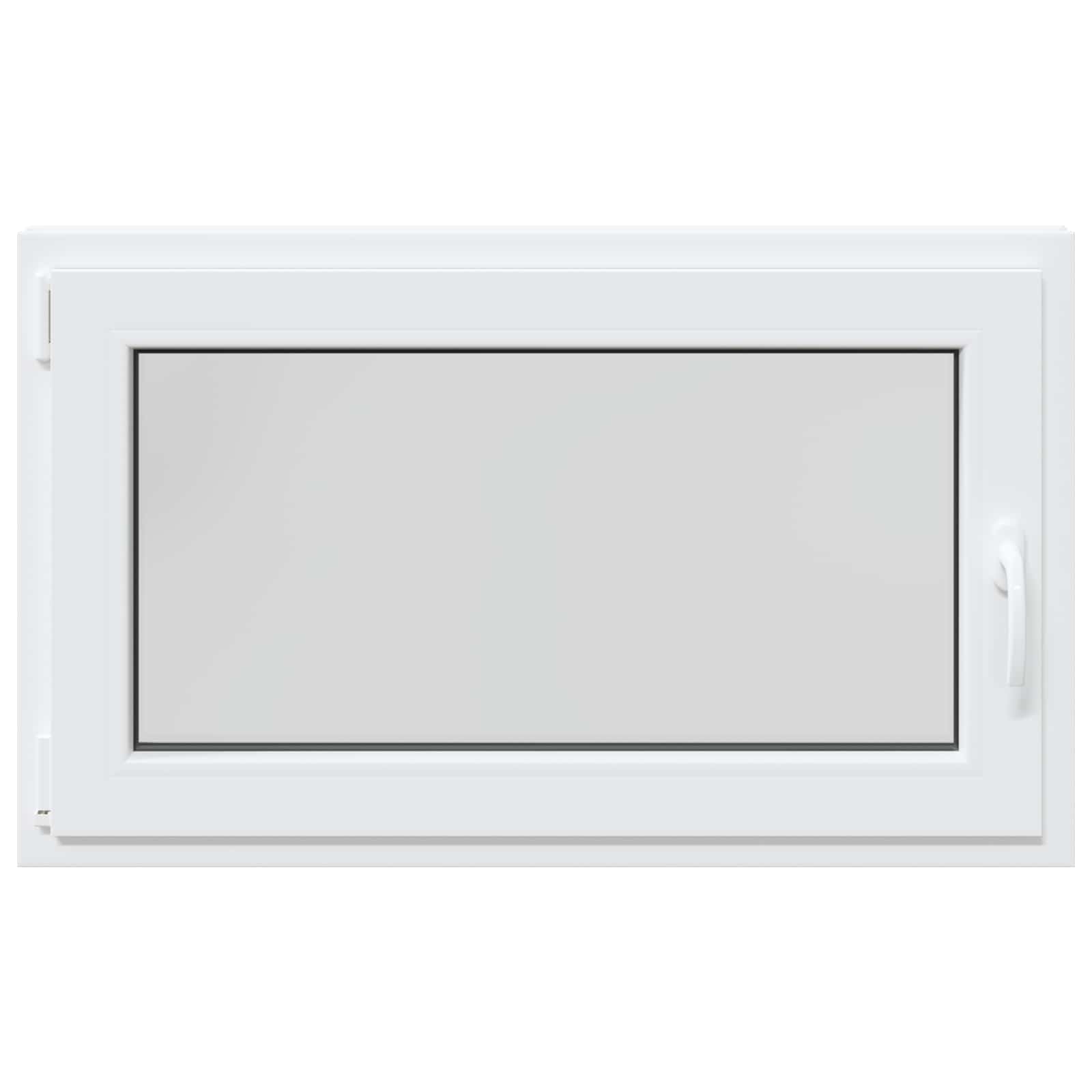 Kellerfenster RISOR 50 x 50 cm PVC und Glas Weiß