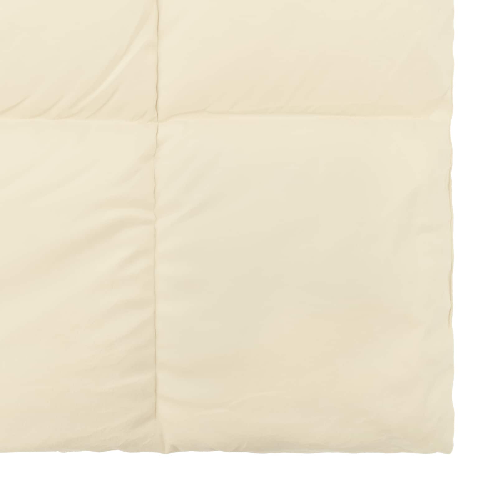 Winterbettdecke Gepolstert Anthrazit 240 x 260 cm Mikrofaser