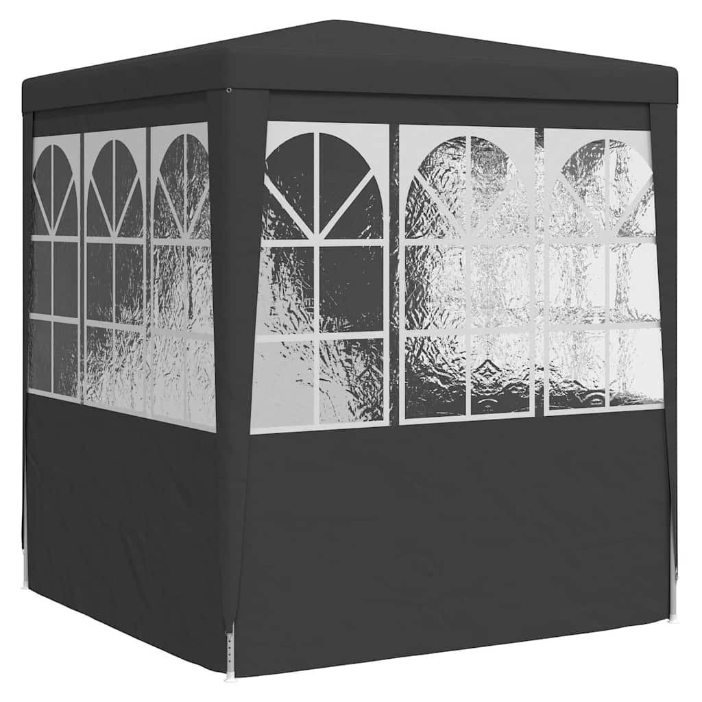 Party-Zelt Rot 200 x 200 x 240 cm PE und Stahl