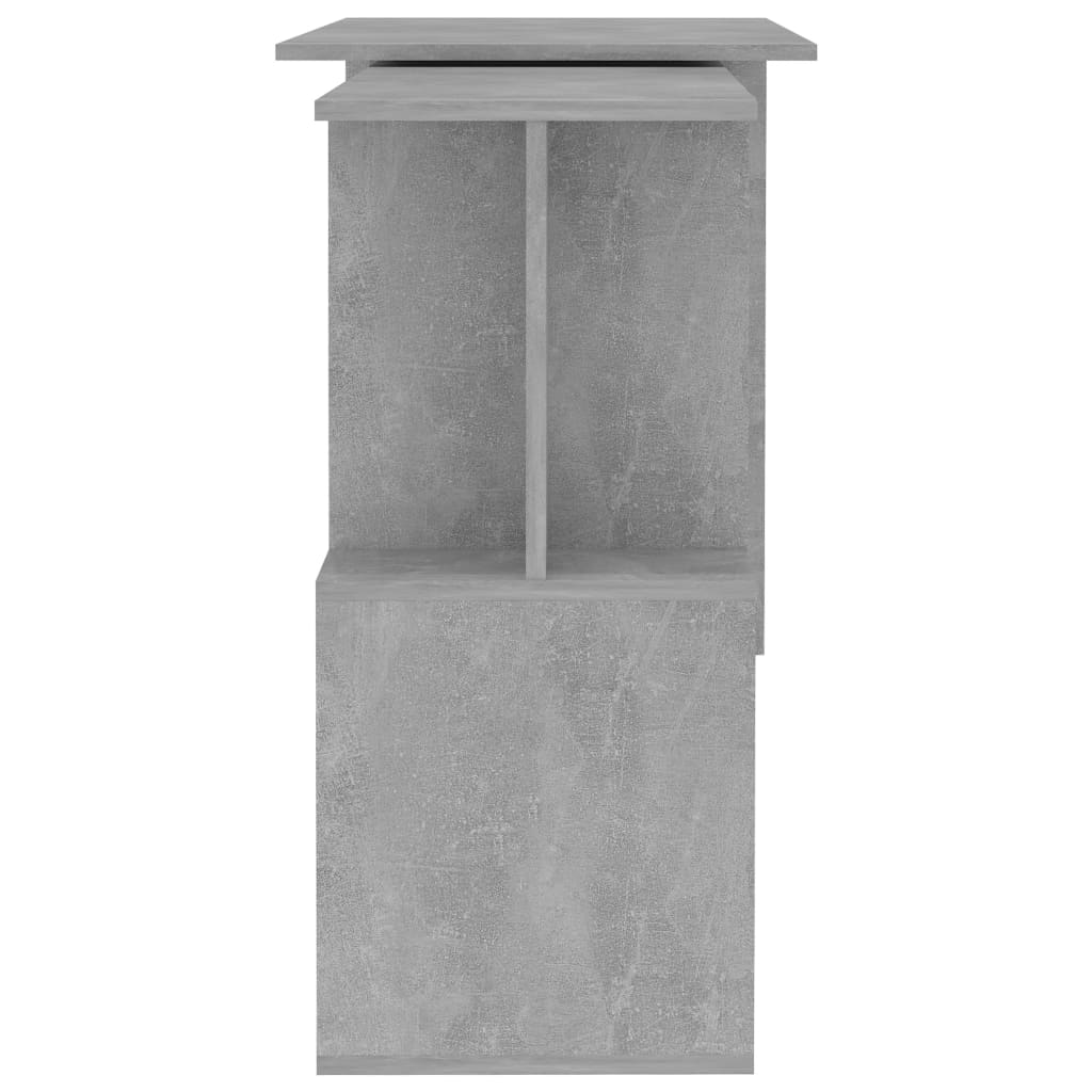 Eckschreibtisch Weiß 200x50x76 cm Holzwerkstoff
