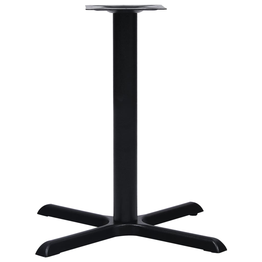 Bistrotisch-Gestell Schwarz 56x56x72 cm Gusseisen